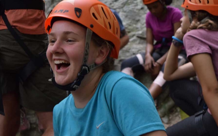 rock climbing camp for teens in philadelphia